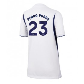 Dámské fotbalový oblečení Tottenham Hotspur Pedro Porro #23 Domácí košile 2026-27 Krátkým Rukávem